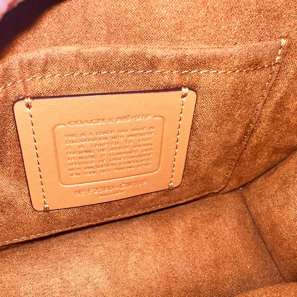 Coach x Mint + Serf Morgan Square Crossbody Like New - Picture 4 of 5